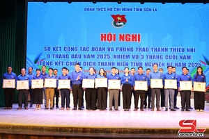 'Sơ kết công tác đoàn, phong trào thanh thiếu nhi và tổng kết Chiến dịch Thanh niên tình nguyện hè năm 2025